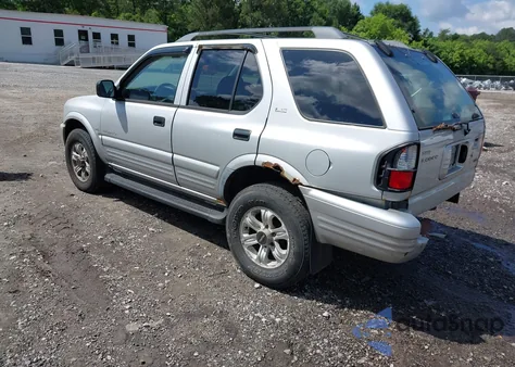 2001 Isuzu Rodeo Ls 3.2L/Ls 3.2L V6/Lse 3.2L V6/S/S 3.2L V6 z USA, uszkodzony, nr VIN 4S2DM58W214332354